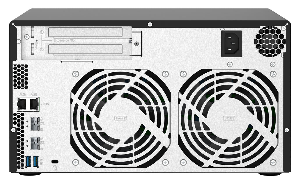 QNAP TS-832PX NAS Tower Annapurna Labs AL324 4 Go DDR4, Aluminium Noir