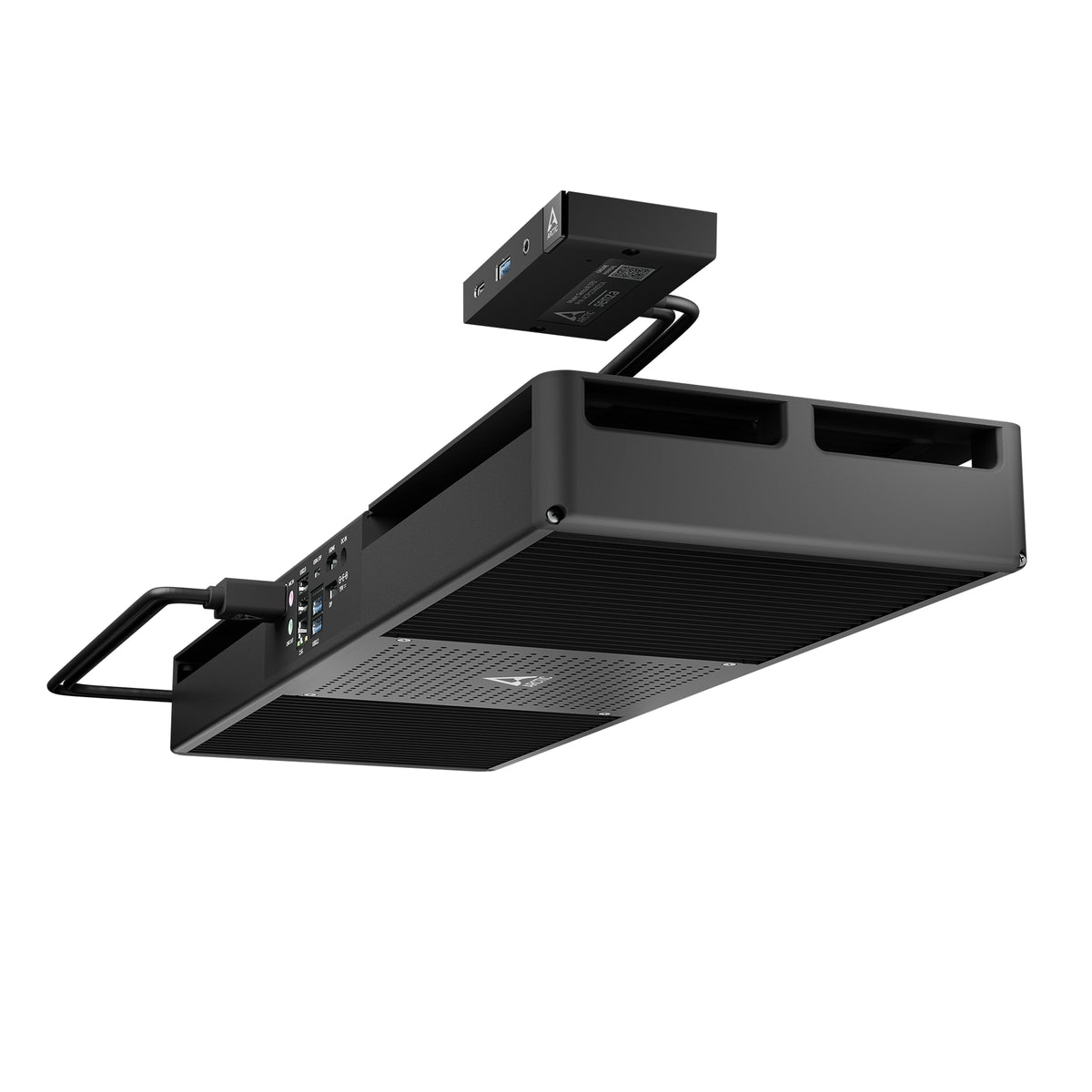 ARCTIC Senza AI 370 Mini PC SFF, AMD Ryzen AI 9 HX, 32 Go LPDDR5x, 1 To SSD, Windows 11 Pro, Noir