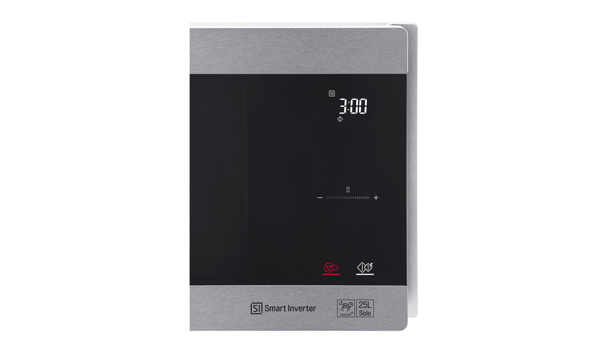 LG MS2595CIS micro-onde Argent, Acier inoxydable Micro-onde simple Comptoir 25 L 1000 W