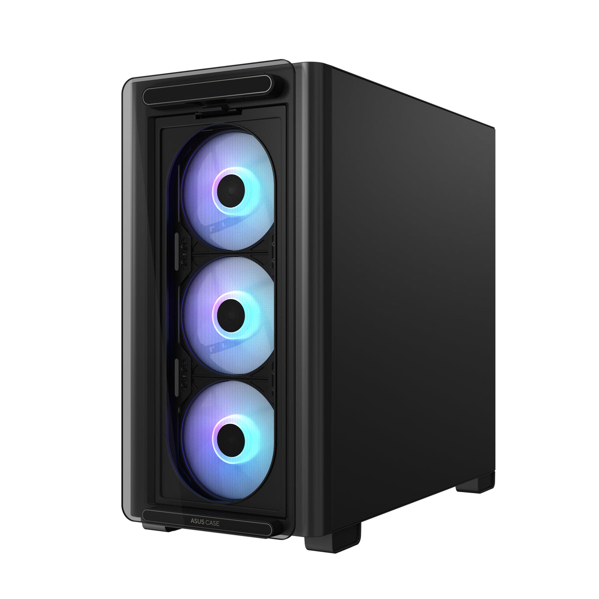 ASUS A23 PLUS TG ARGB Micro Tower, Boîtier PC, Noir