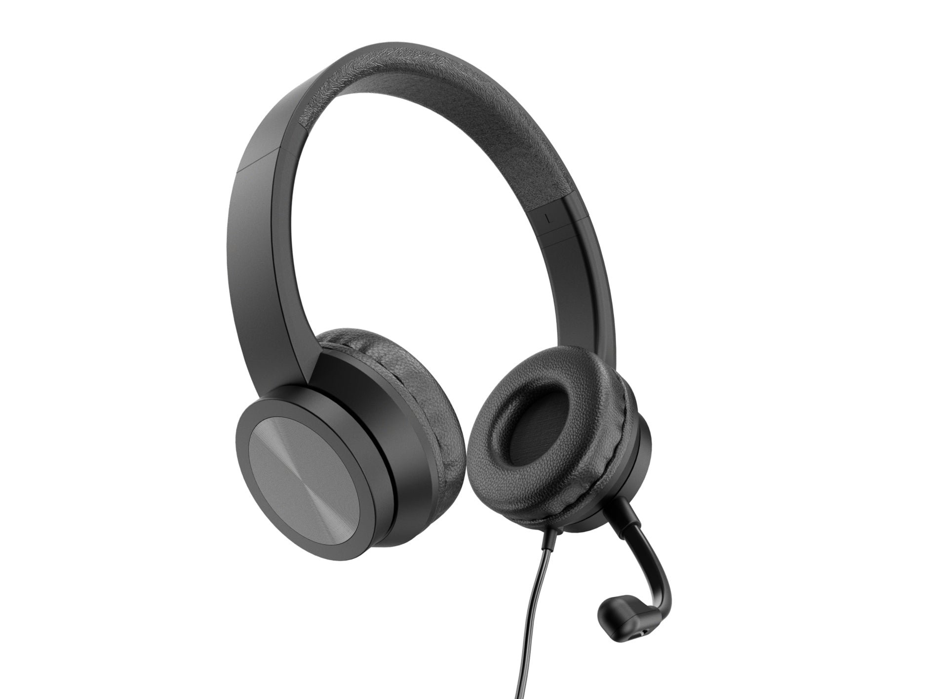 Conceptronic POLONA05B casque Avec fil Arceau Business/Everyday USB Type-A Noir