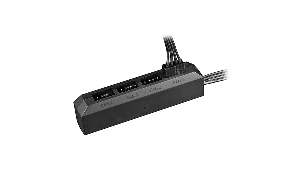 Deepcool Fun Hub Systemblæserhub 1-pack Sort