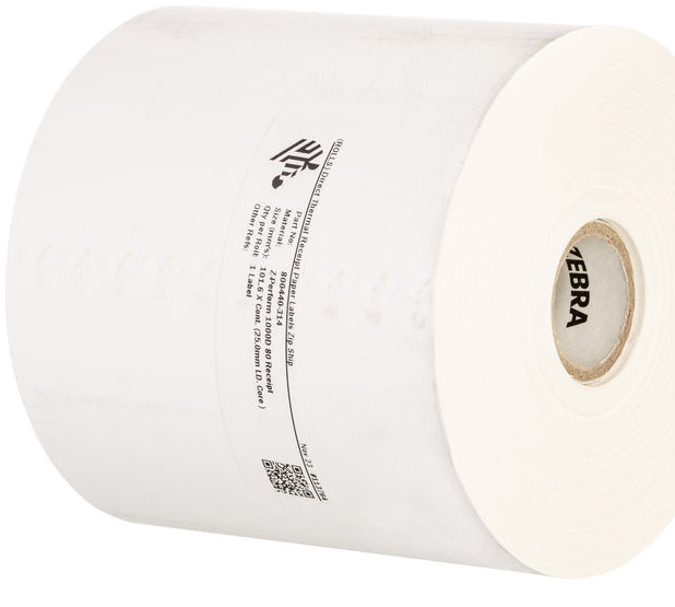 Rouleau d'Étiquettes Z-Perform 1000D, 101,6 mm x 24,1 m, Lot de 16