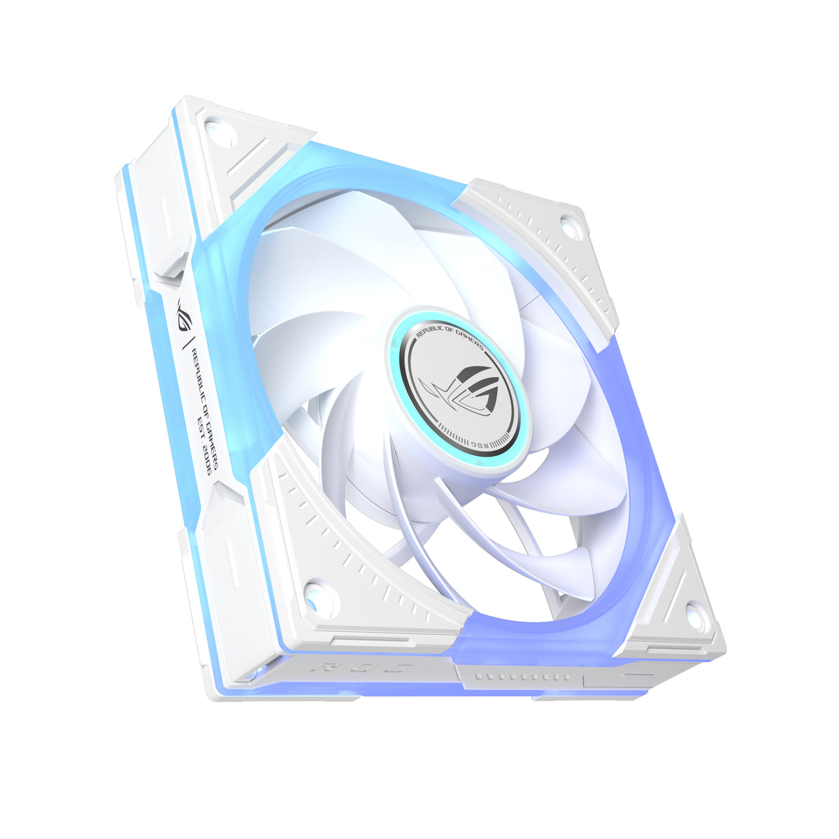 ASUS ROG Eurux GR120 ARGB Reverse Fan White Edition - Single Pack Kabinetblæser Kabinetblæser 1-pack 1-pack Hvid Hvid 120 mm 120 mm