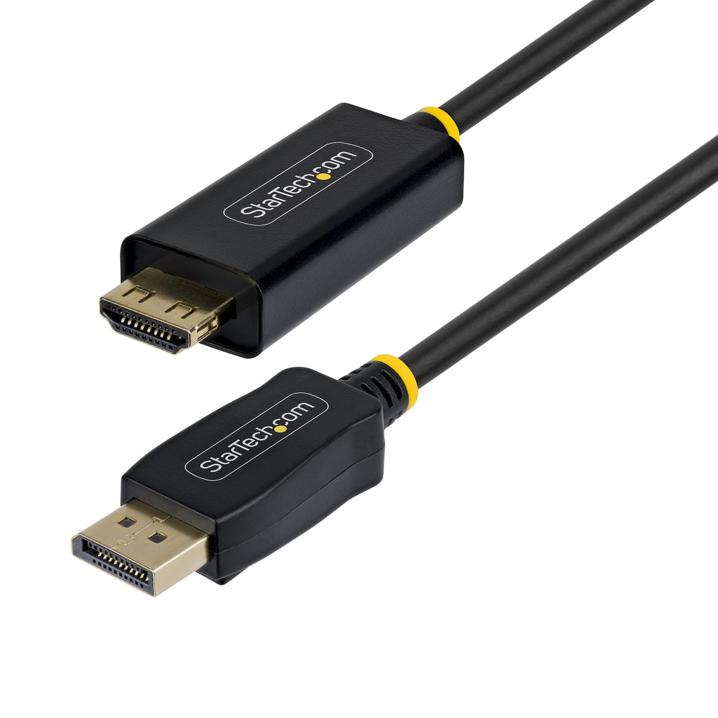 StarTech.com Câble Adaptateur DisplayPort vers HDMI 4,5m, 4K 60Hz, HDR, Connecteurs à Verrouillage
