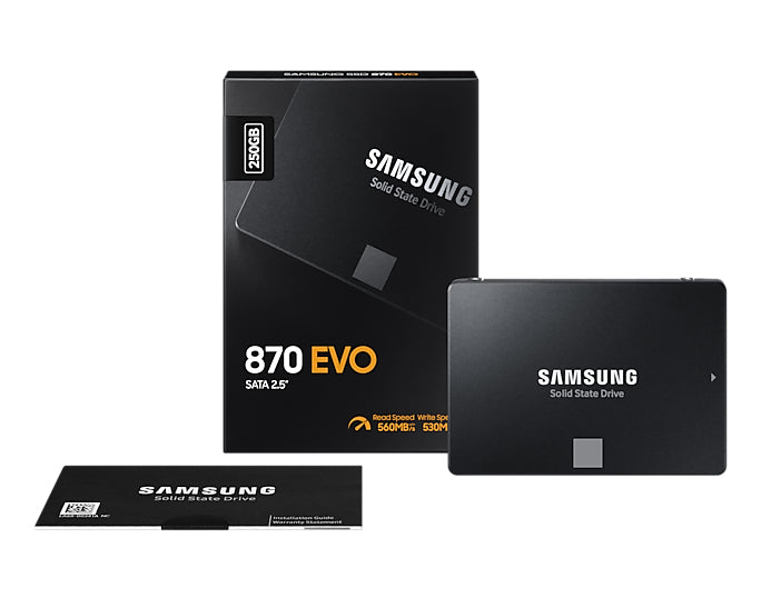 Samsung 870 EVO 250 Go 2.5" Série ATA III V-NAND MLC - vue 8