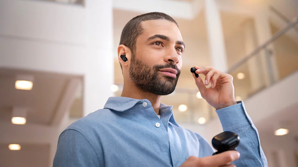 Philips TAT3000BK/00 Écouteurs True Wireless Stereo (TWS) Bluetooth, Noir
