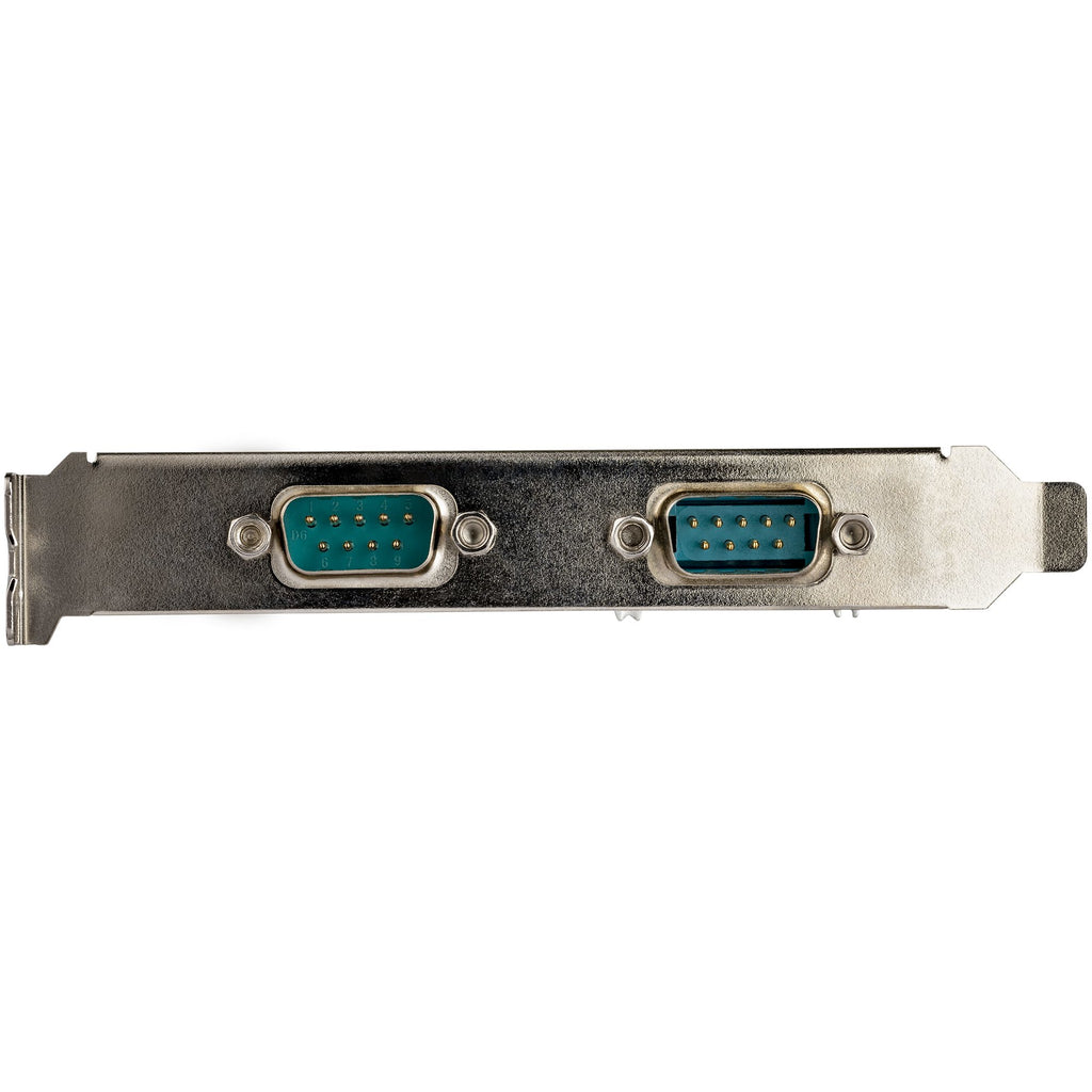 StarTech.com Carte adaptateur PCI Express vers serie RS232 - 2 ports - 16950 UART - Cache FIFO de 256 octets - ASIX AX99