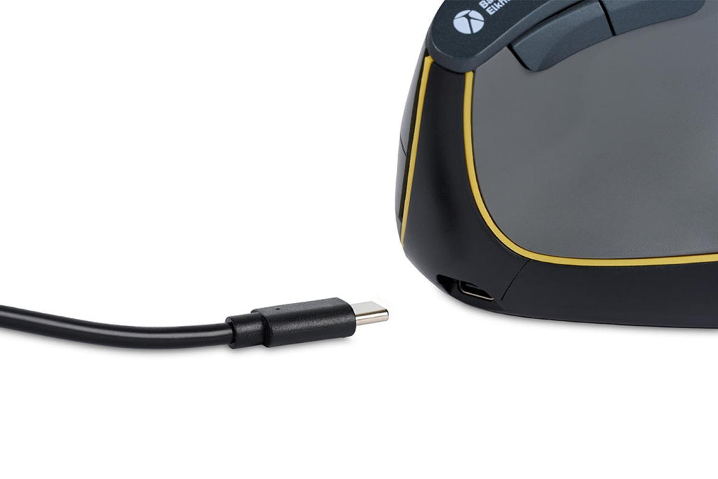 BakkerElkhuizen FastForward souris Bureau Droitier RF Wireless + Bluetooth + USB Type-C Optique 500 DPI