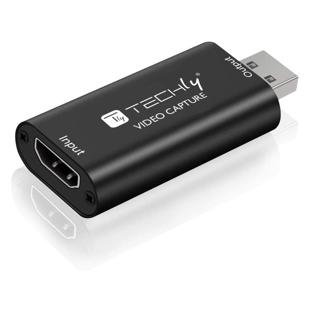 Techly I-USB-VIDEO-1080TY convertisseur de signal vidéo 1920 x 1080 pixels