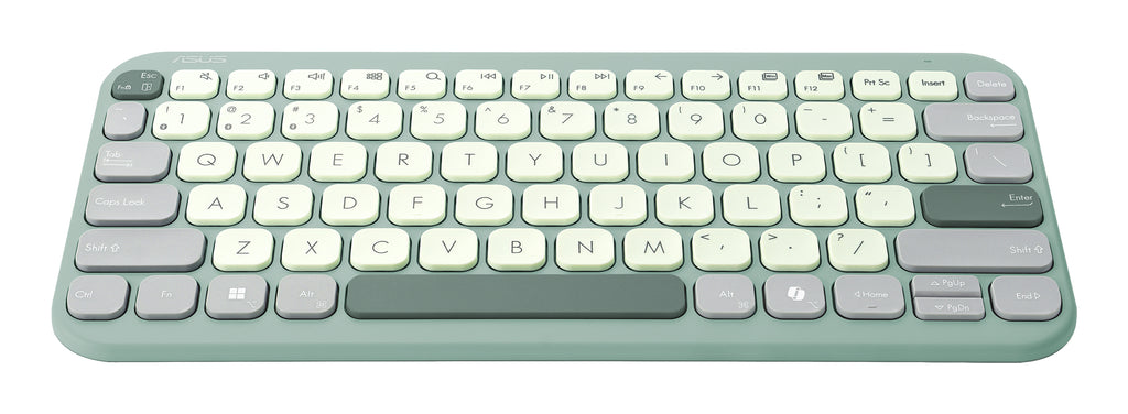 ASUS Marshmallow Keyboard KW100 Clavier Bluetooth QWERTZ Allemand, Vert
