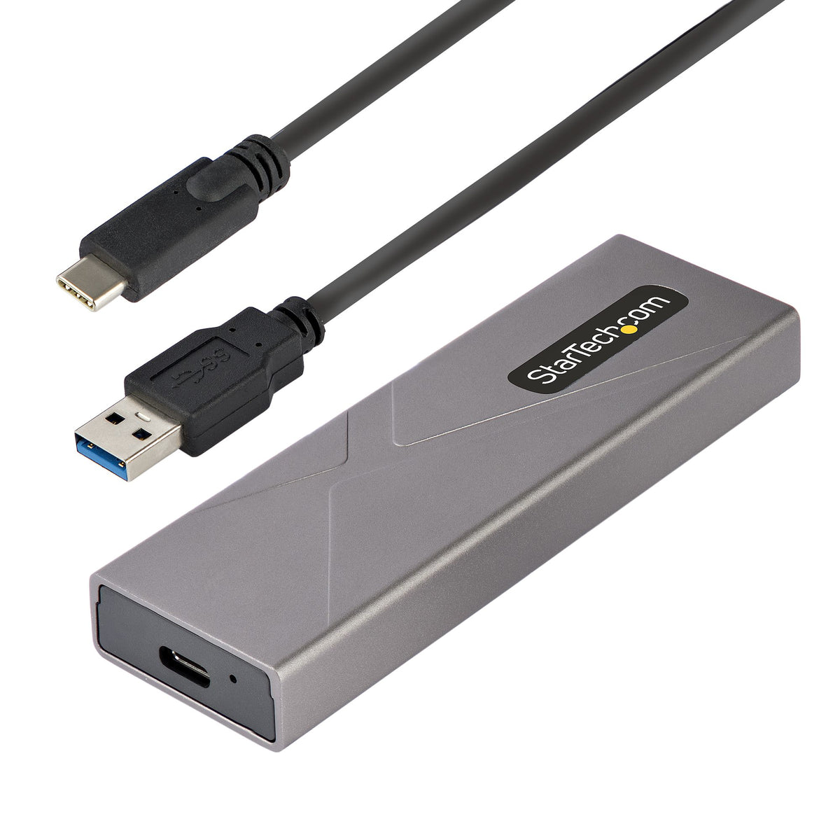 StarTech.com Boîtier Externe SSD M.2 NVMe et SATA, USB 3.1 Gen 2 10Gbps, Compatible 2230/2242/2260/2280