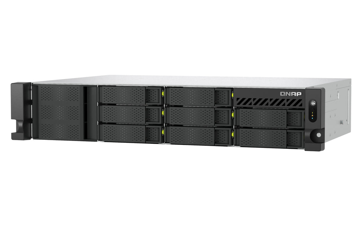 QNAP TS-H1065EU-RP Serveur de stockage Rack (2 U) 8 Go DDR5 0 To QNAP QTS Noir