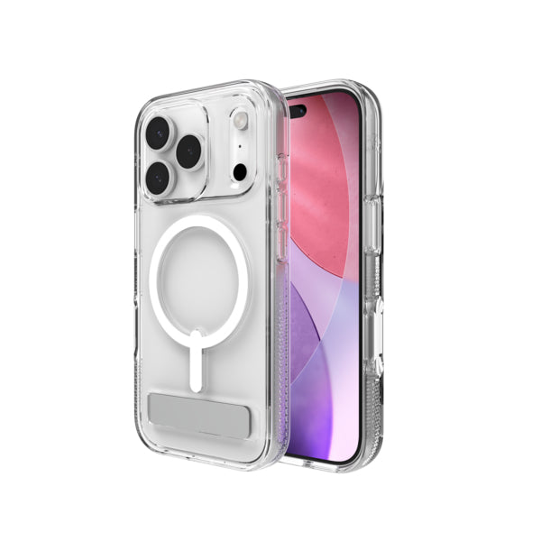 ZAGG Crystal Palace Snap Kickstand coque de protection pour téléphones portables 16 cm (6.3") Housse Transparent