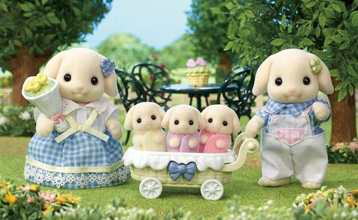 Sylvanian Families La famille Lapin Bélier