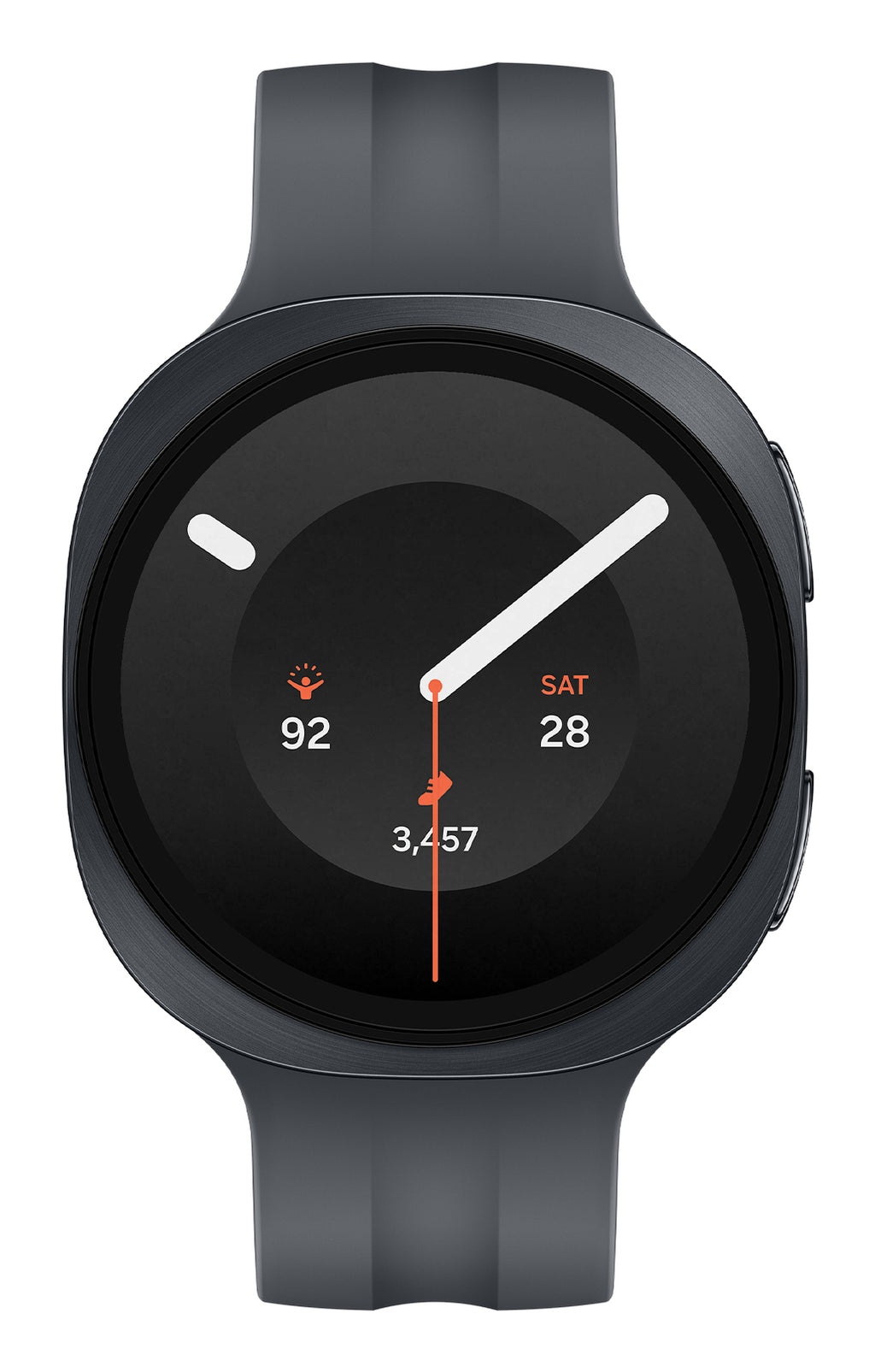 Samsung Galaxy Watch9 3,3 cm (1.3") AMOLED 40 mm Numérique 438 x 438 pixels Écran tactile Graphite Wifi GPS (satellite) - vue 2