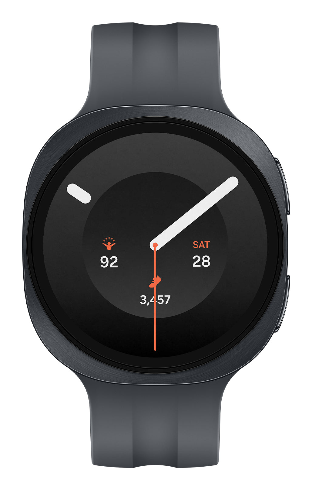 Samsung Galaxy Watch9 3,3 cm (1.3") AMOLED 40 mm Numérique 438 x 438 pixels Écran tactile Graphite Wifi GPS (satellite) - vue 2