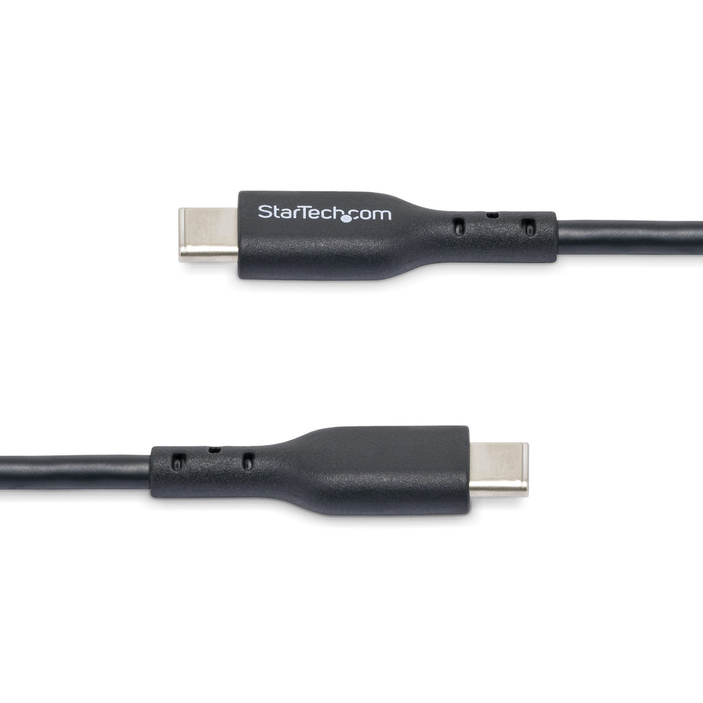 StarTech.com Lot de 2 Câbles de Recharge USB-C de 1m, Câble USB C, Cordon d'Alimentation pour PC Portable USB 2.0 Type-C, Alimentation 60 W 3 A, Gaine TPE, Câble de Transfert de Données USB-C, M/M - vue 3