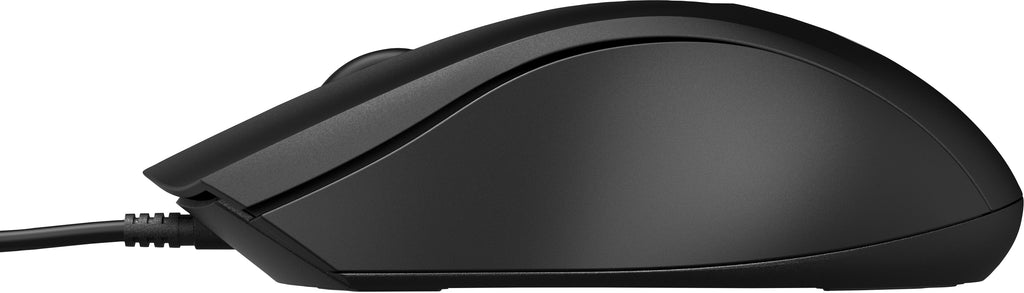 HP Souris Filaire 100, Conception Ambidextre