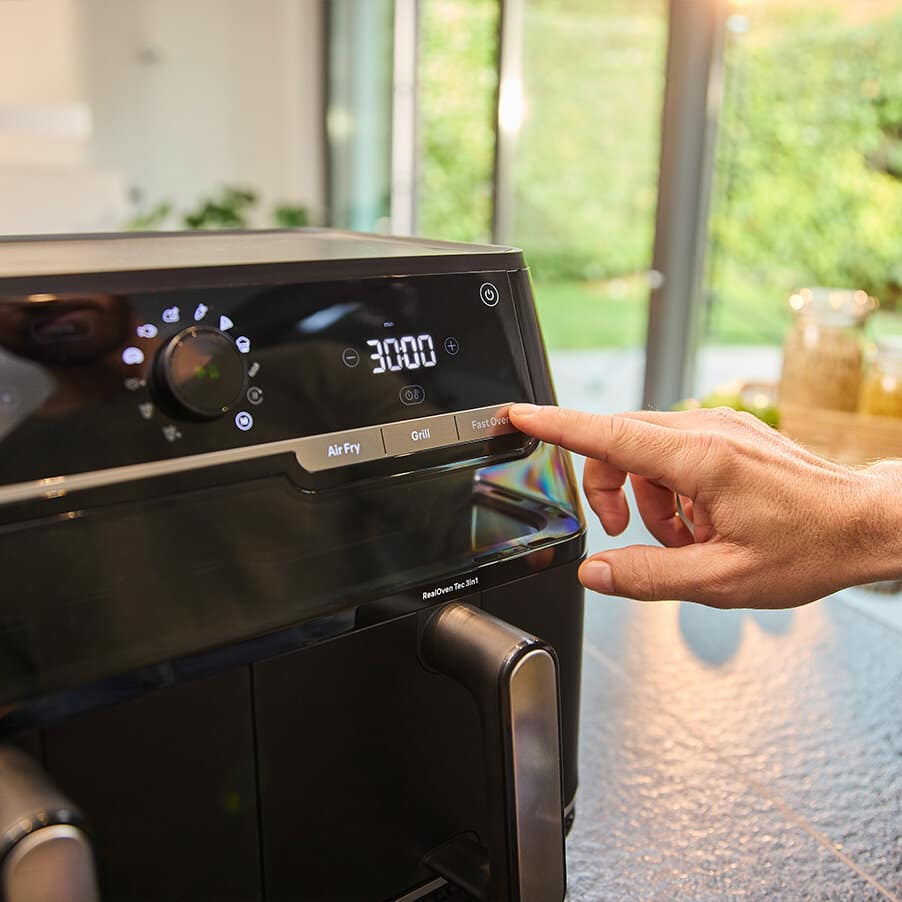 Braun TwinCook 5 Double 10 L Autonome 2800 W Friteuse d’air chaud Noir