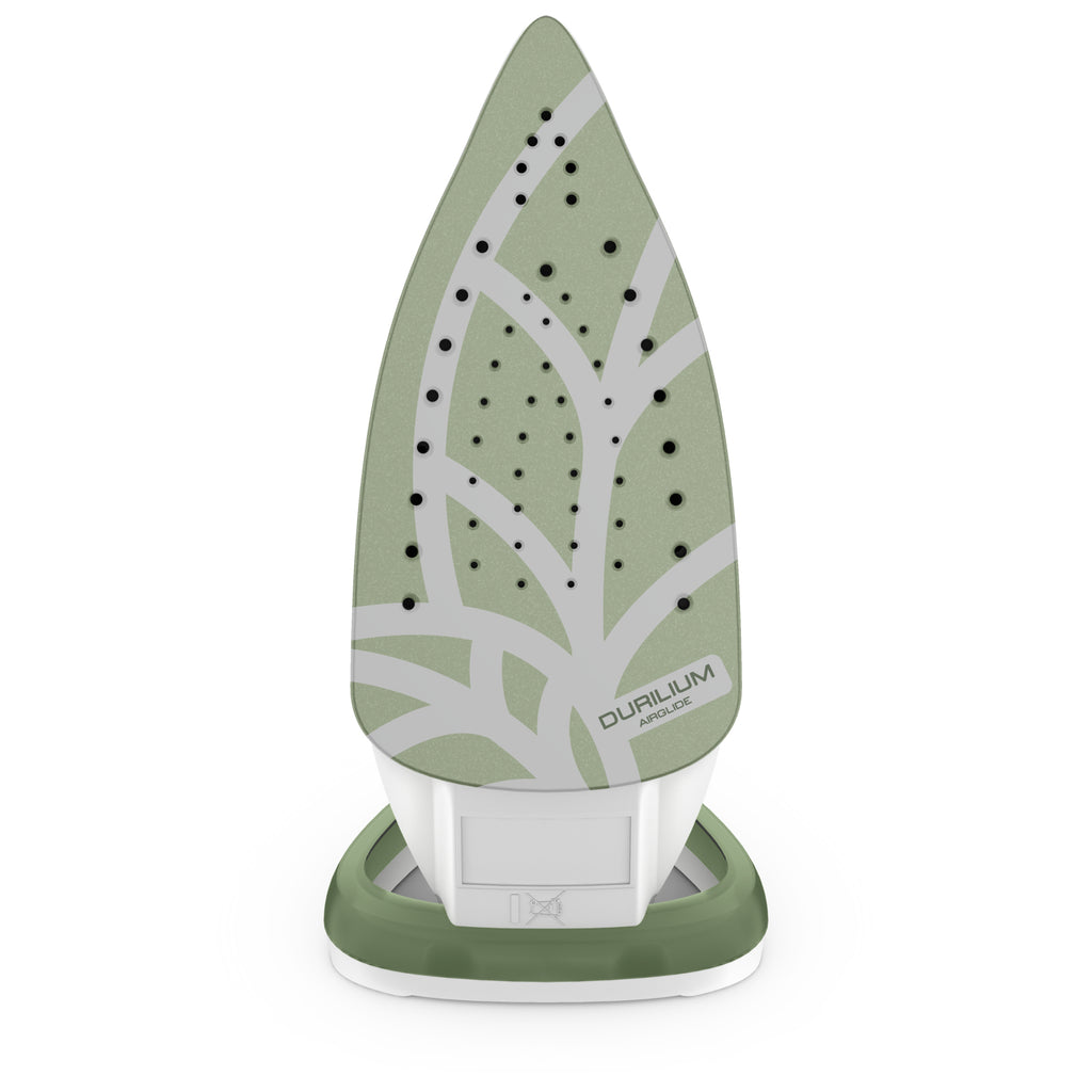 Tefal Easygliss Eco FV5781 Fer à repasser à sec ou à vapeur Semelle Durilium Airglide 2800 W Blanc, Vert - vue 5