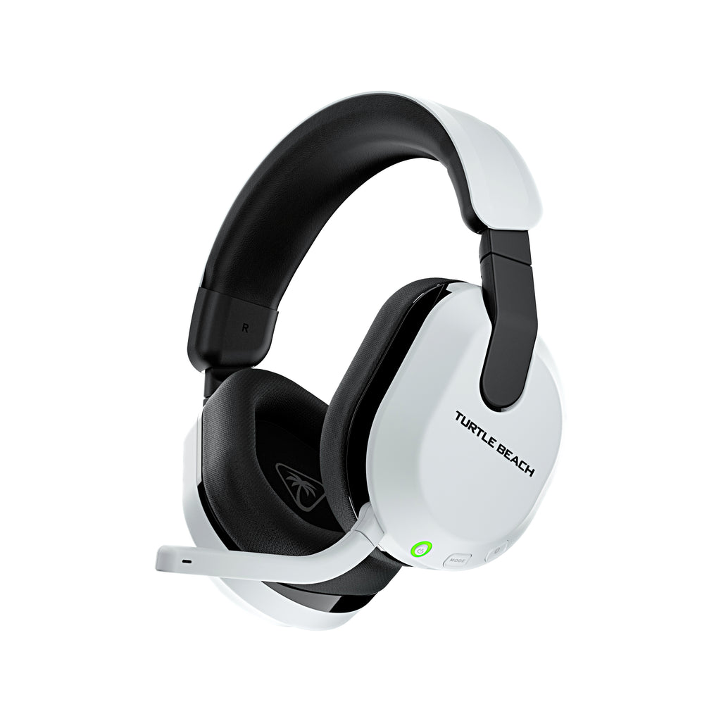Turtle Beach Stealth 600 Console Blanc, Casque Gaming sans Fil, Batterie 80h, Bluetooth, pour PS5, PS4, PC et Mobile