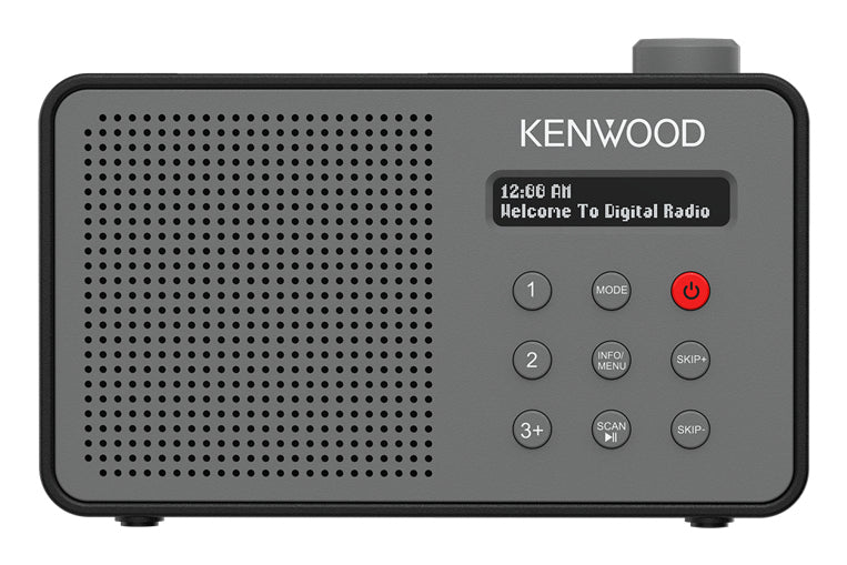 Kenwood CR-M25DAB-H Radio portable Numérique Gris