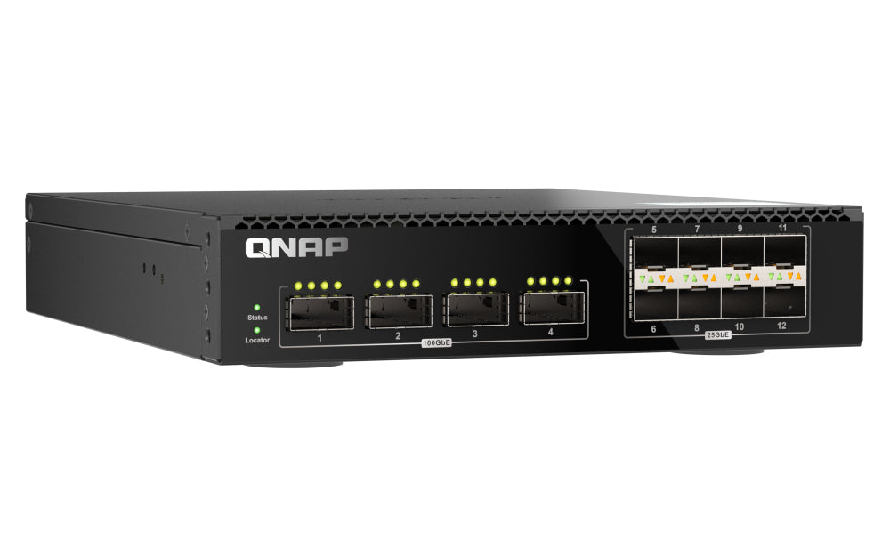 QNAP QSW-M7308R-4X Commutateur Réseau Géré L3 Lite 100 GbE 1U Noir