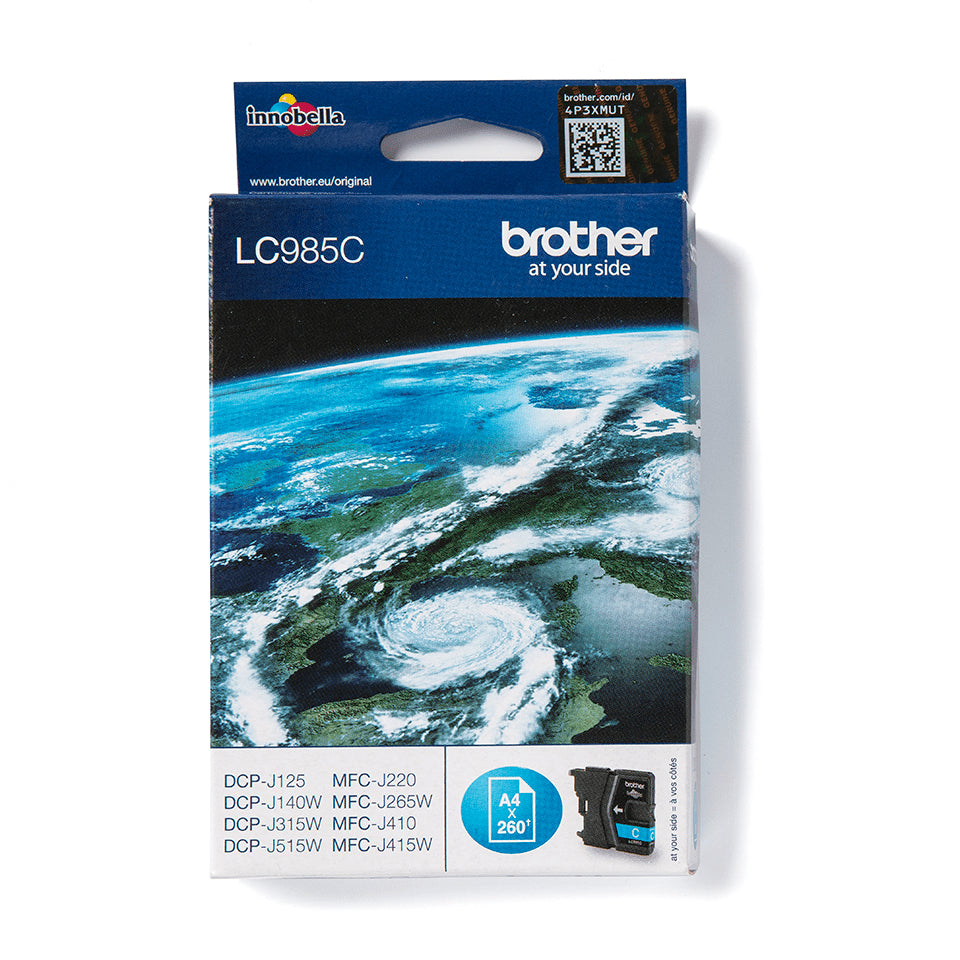 Brother LC985C - Cartouche d'encre originale – Cyan