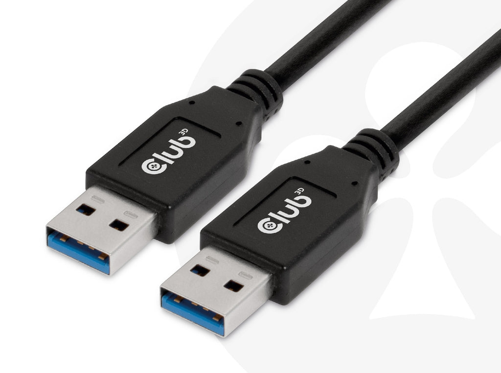 CLUB3D CAC-1409 câble USB USB 3.2 Gen 2 (3.1 Gen 2) 0,5 m USB A 10 Gbit/s 15 W Noir