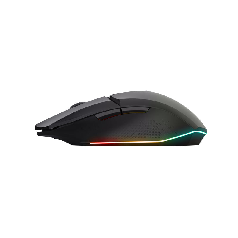 Trust GXT 110 Felox Souris Gaming Ambidextre Sans Fil RF Optique 4800 DPI