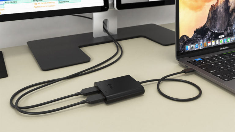 i-tec Adaptateur Vidéo USB-C 3.1 Double 4K HDMI