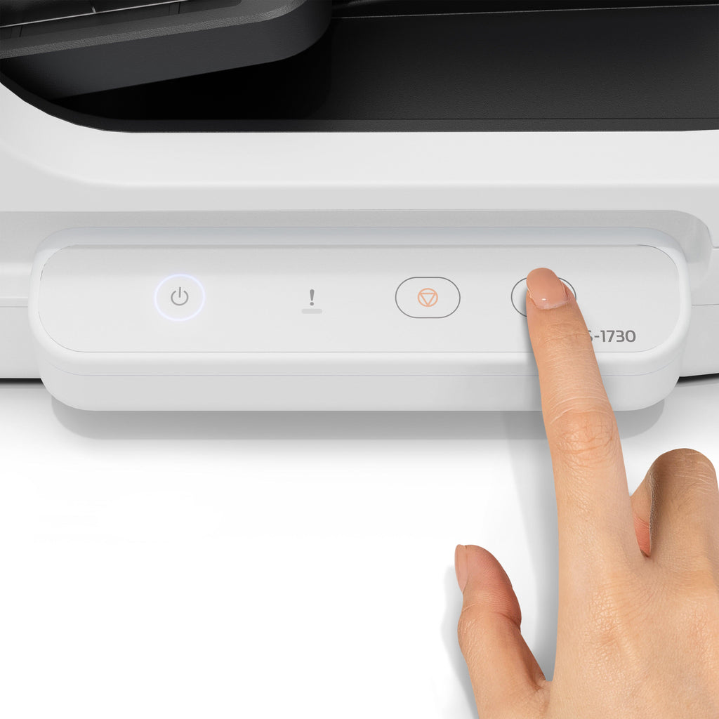 Epson WorkForce DS-1730 Scanner à plat et chargeur automatique 1200 x 1200 DPI A4 Noir, Blanc