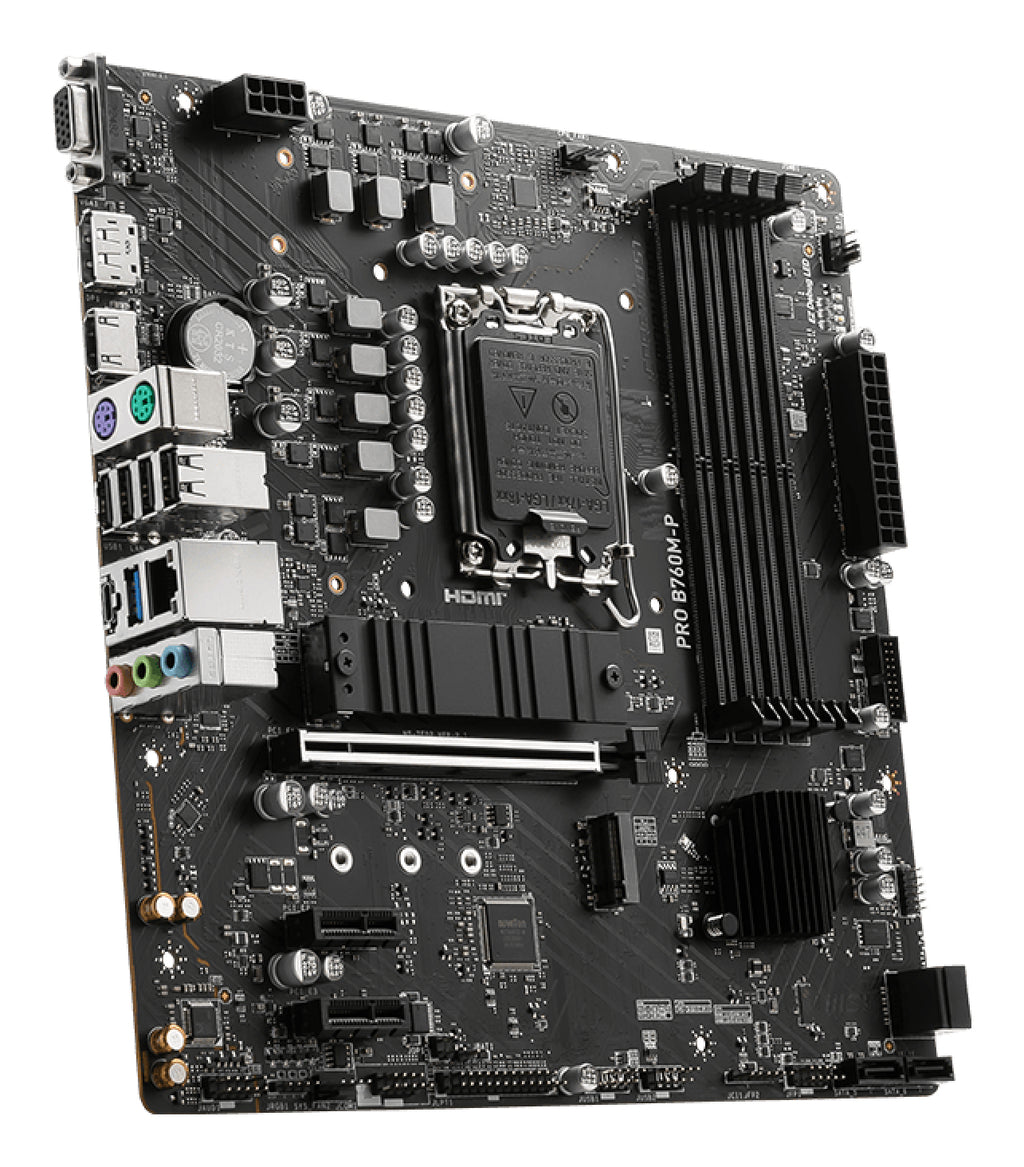 MSI PRO B760M-P Carte Mère Intel B760 LGA 1700 Micro ATX