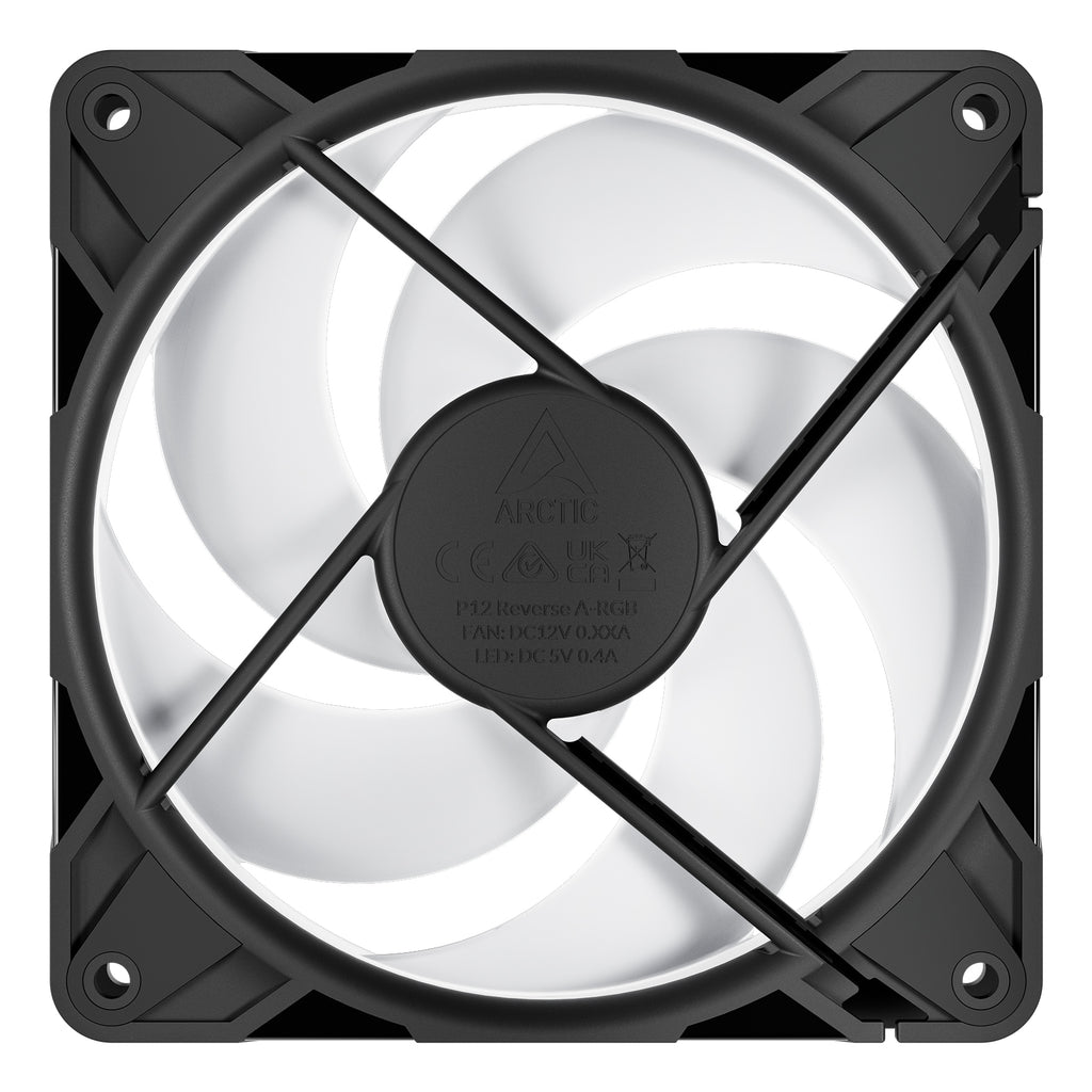 ARCTIC Freezer P12 Pro Reverse A-RGB Boitier PC Ventilateur 12 cm Noir 1 pièce(s)