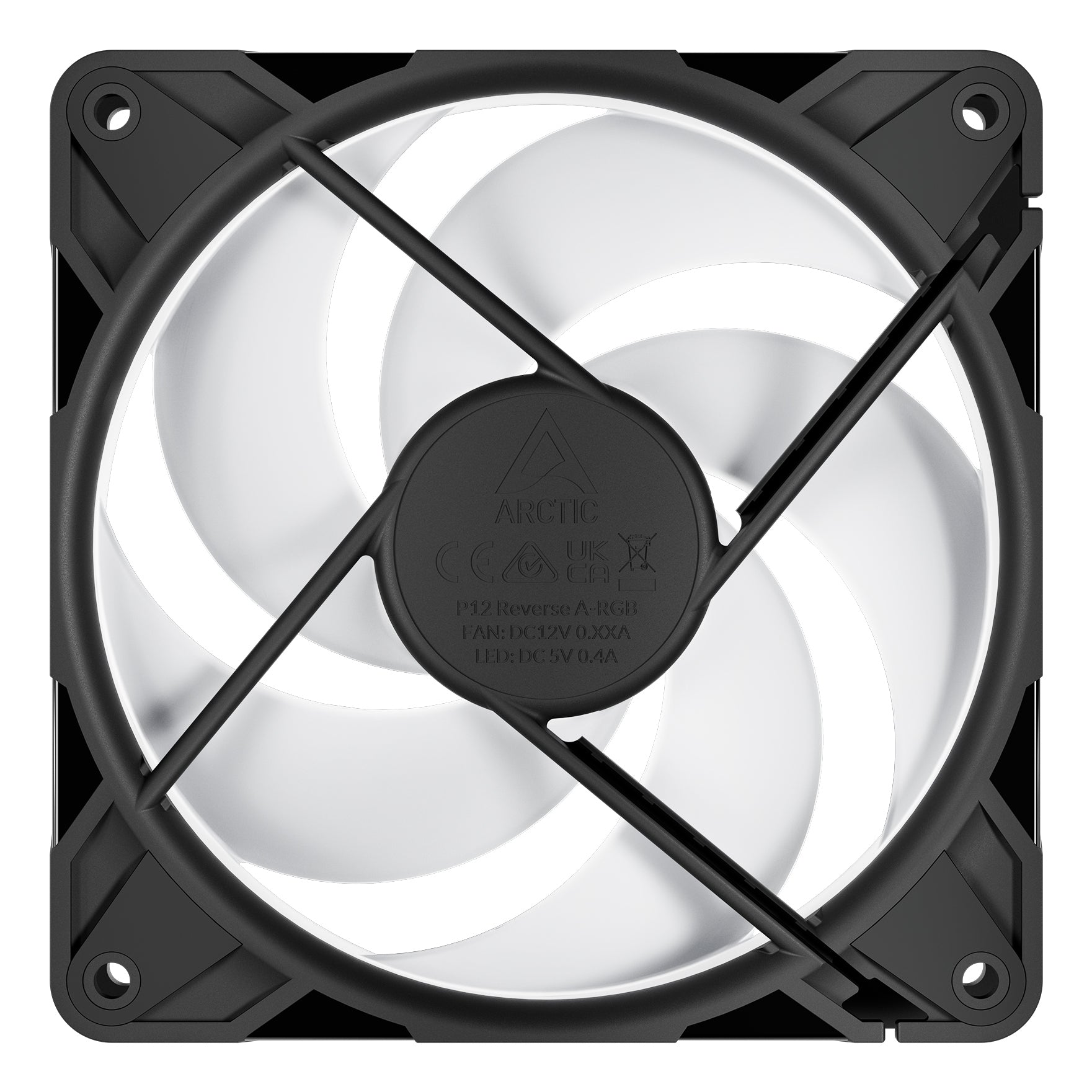 ARCTIC Freezer P12 Pro Reverse A-RGB Boitier PC Ventilateur 12 cm Noir 1 pièce(s)