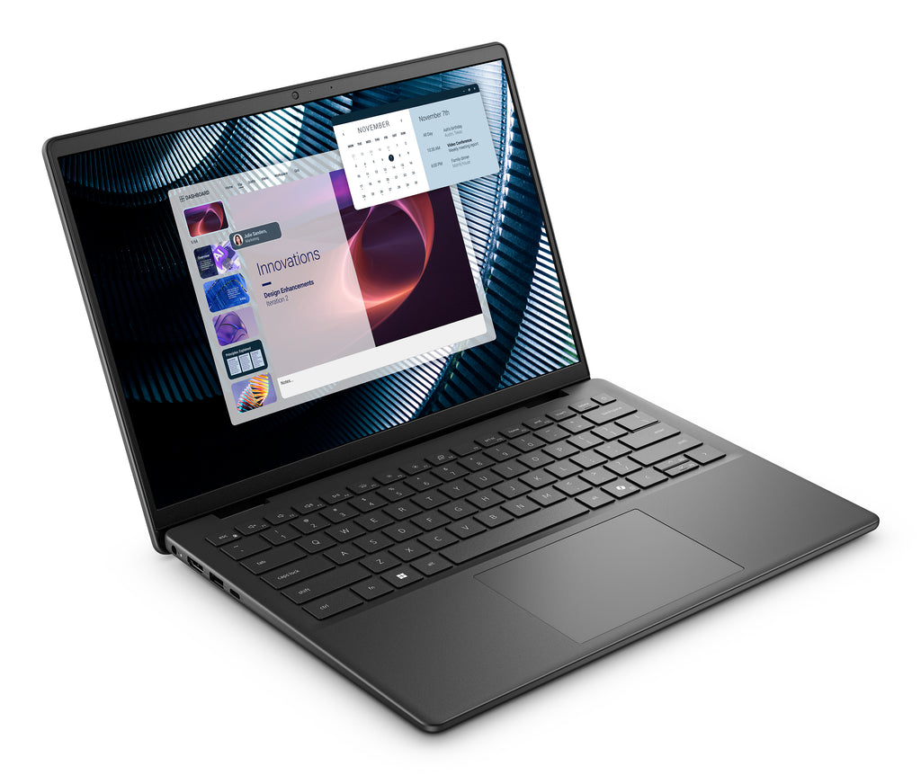 DELL Pro 14 Essential PV14250 Intel Core 7 150U Ordinateur portable 35,6 cm (14") Full HD+ 16 Go DDR5-SDRAM 512 Go SSD Wi-Fi 6 (802.11ax) Windows 11 Pro Nordique Noir