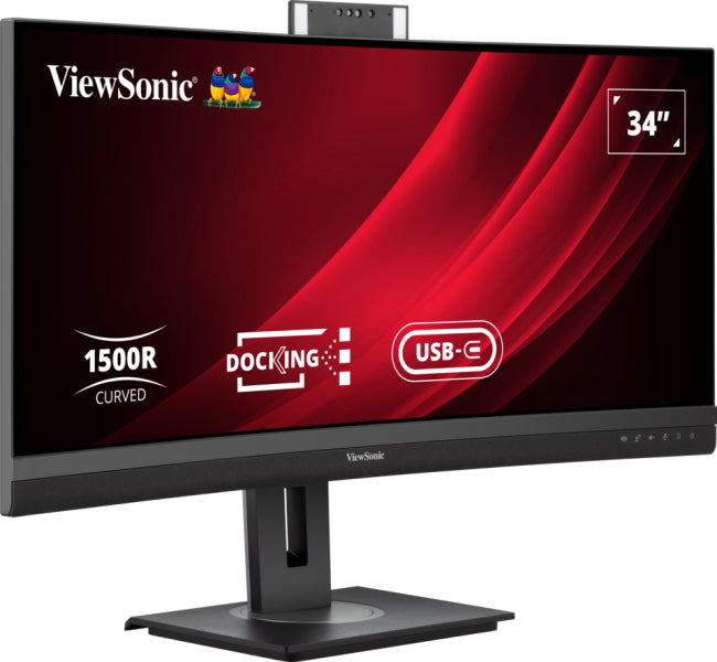 Viewsonic VG3457CV écran plat de PC 86,4 cm (34") 3440 x 1440 pixels UltraWide Quad HD LED Noir
