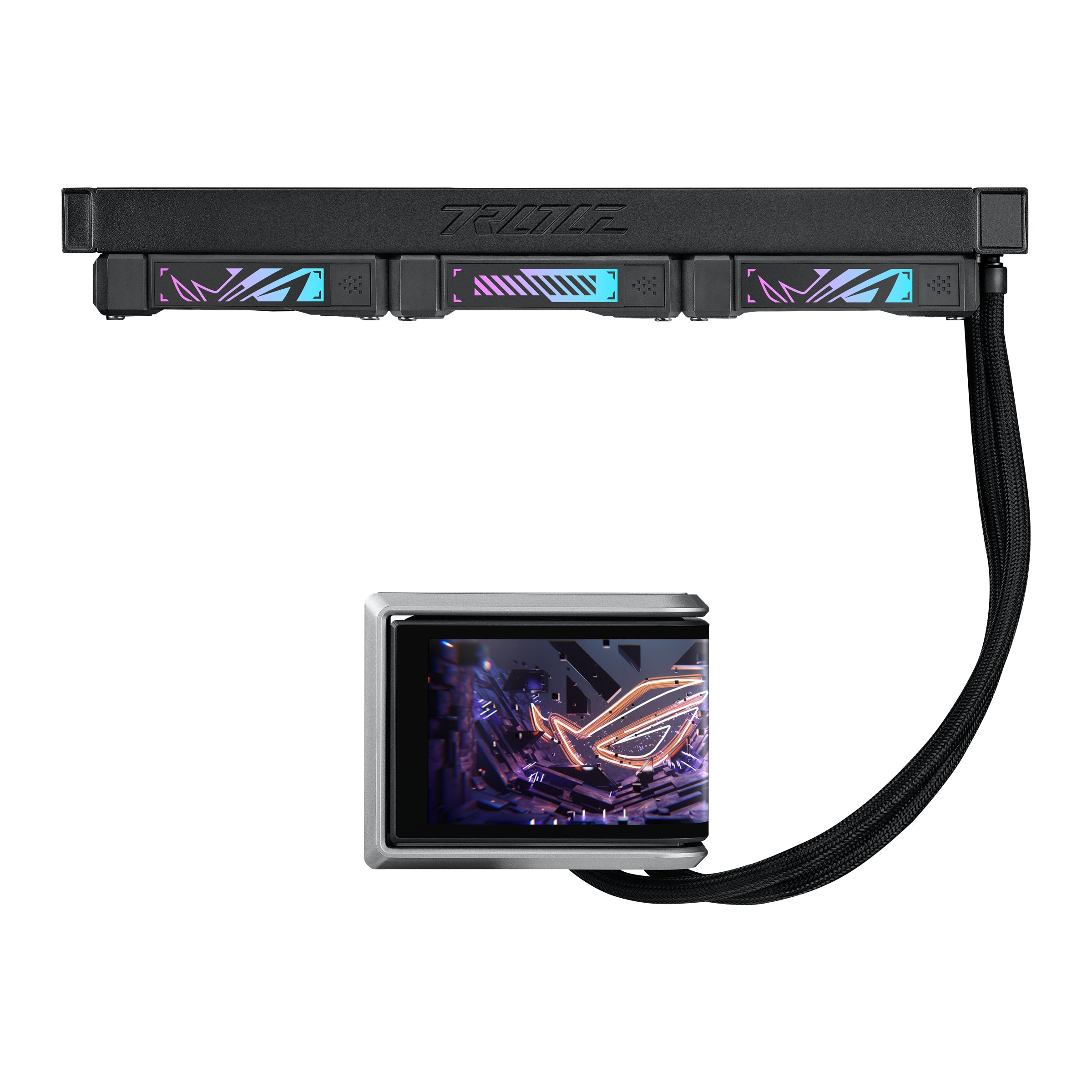 ASUS ROG RYUO IV 360 ARGB Processeur Refroidisseur de liquide tout-en-un 12 cm Noir