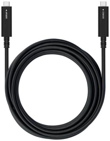 Câble USB-C vers USB-C 2.0, 5 m, 8,1 Gbit/s, 60 W, Noir, Référence 100016091