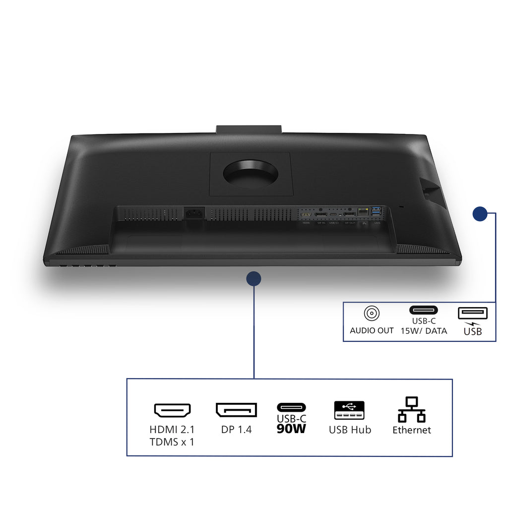 Philips 3000 series 27B2U3601H/00 écran plat de PC 68,6 cm (27") 2560 x 1440 pixels Quad HD LCD Noir - vue 4