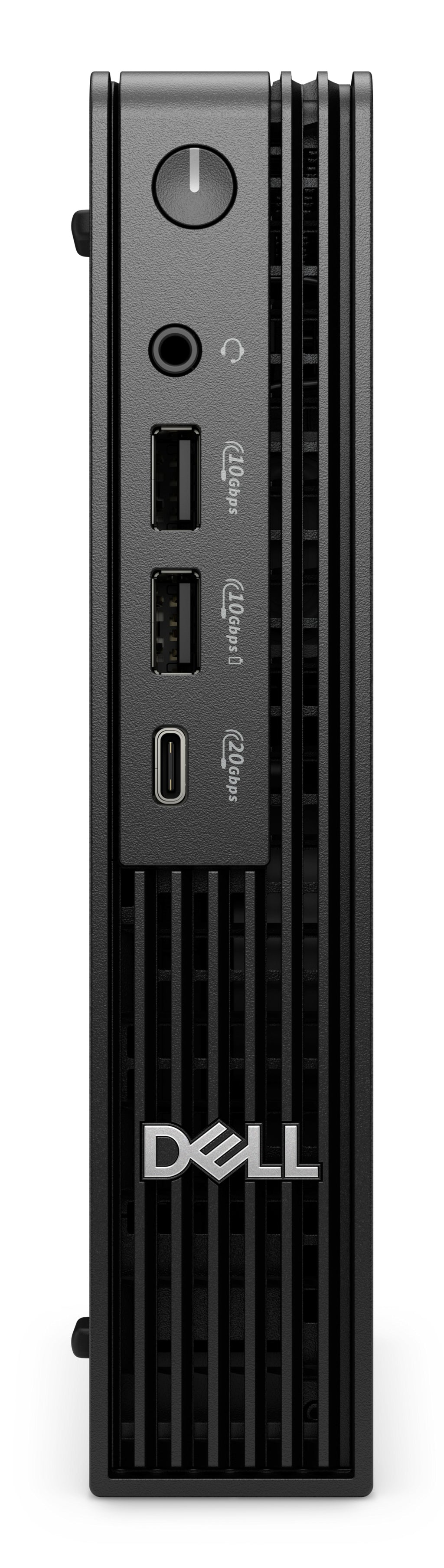 DELL Pro QBM1250 Plus Intel Core Ultra 7 265 16 Go DDR5-SDRAM 512 Go SSD Windows 11 Pro Micro PC Mini PC Noir