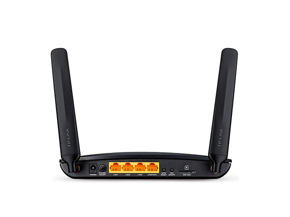 TP-Link TL-MR6400 routeur sans fil Fast Ethernet Monobande (2,4 GHz) 4G Noir
