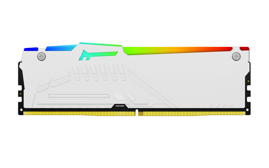 Kingston Technology FURY Beast 16GB 6000MT/s DDR5 CL36 DIMM White RGB EXPO