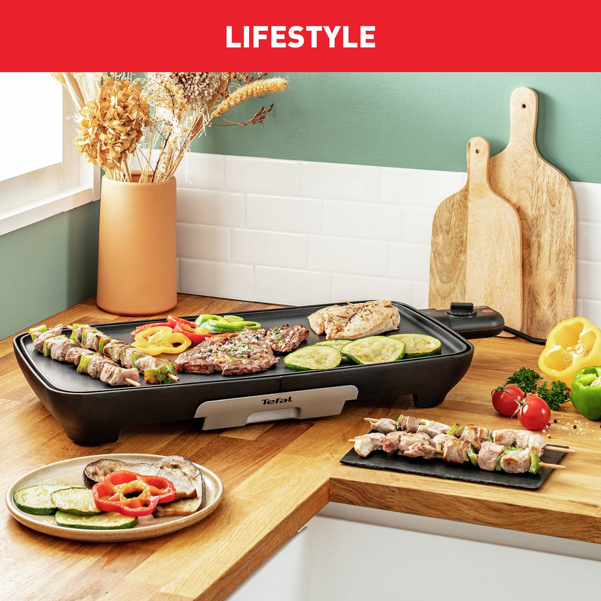 Tefal Plancha électrique Malaga CB503813