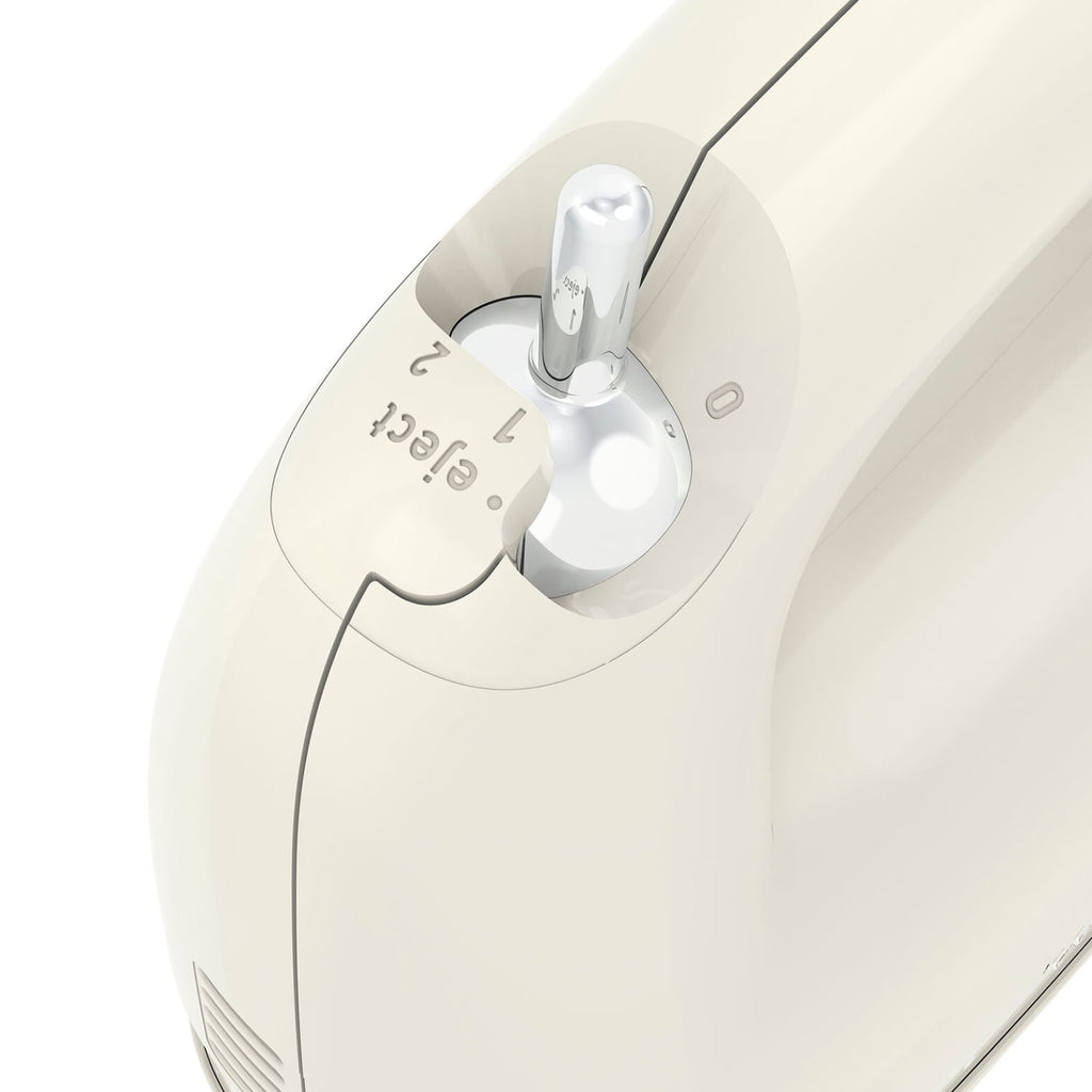 Moulinex Batteur Electrique Soleil 2 Vitesses + 2 Jeux de Fouets, Ivoire HM211A11
