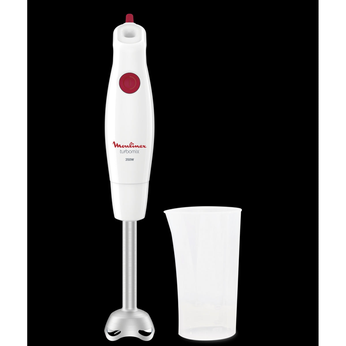 Moulinex Mixeur Plongeant Turbomix + Verre Doseur DD121110