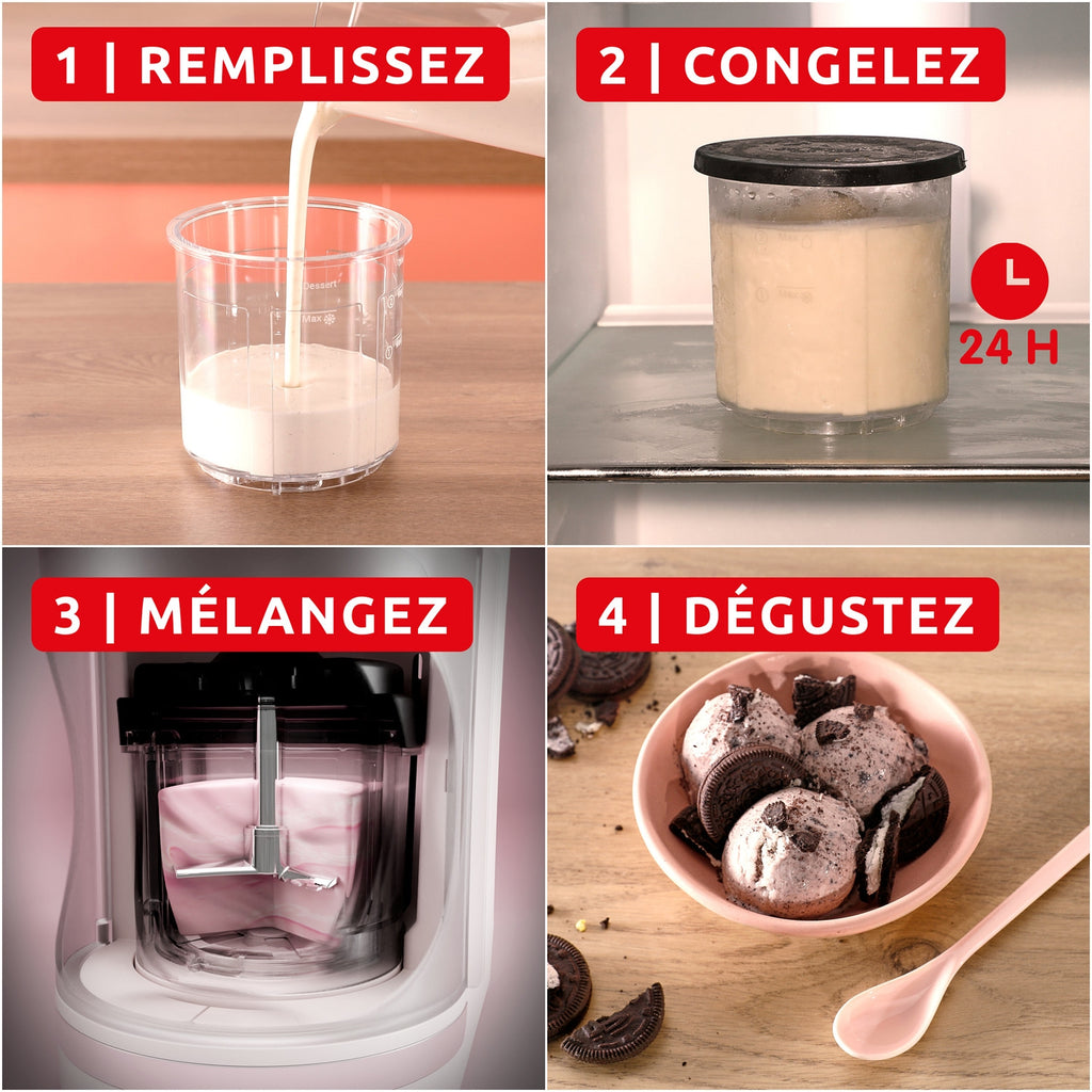Moulinex Machine à glaces Dolci MJ602AF0
