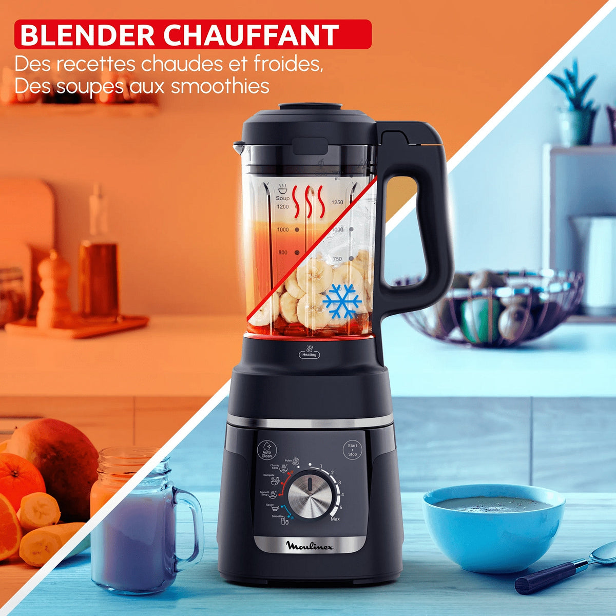 Moulinex Blender chauffant LM5758F0