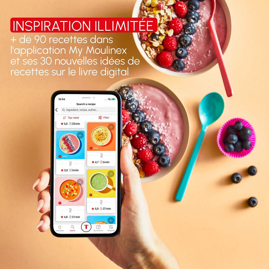 Moulinex Mini blender 6 programmes - 800 W - LM1E04F0